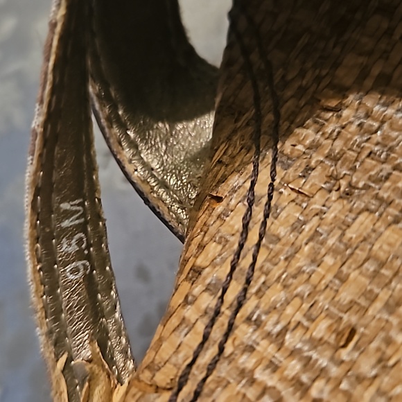 Mudd Vintage Women's Platform Brown Sandals Size 9.5 - Picture 9 of 9